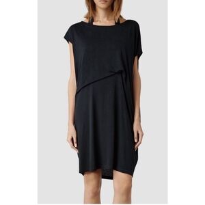AllSaints Pari Black Dress
